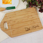 Engraved Bamboo Chef Cheese Carving Board L616330